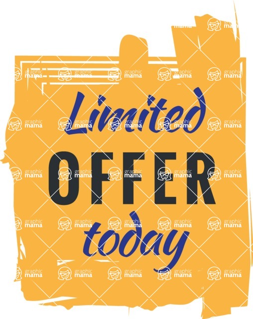 Sale Banner Templates Collection - Limited Offer Discount Vector Badge